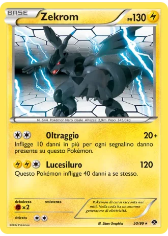 Zekrom #50/99 — Destini Futuri