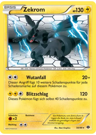 Zekrom #50/99 — Kommende Schicksale