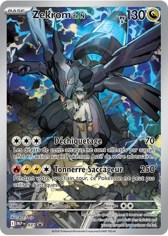 Zekrom de N #031 — Méga-Évolution Promos