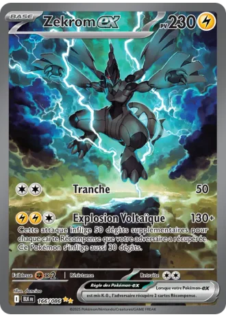 Zekrom ex #166 — Foudre Noire