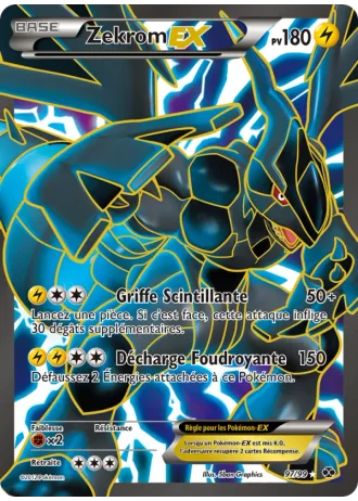 Zekrom EX #97 — Destinées Futures