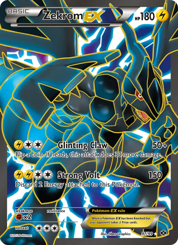 Zekrom EX #97 — Next Destinies