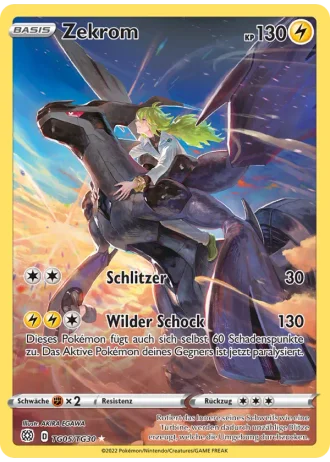 Zekrom TG05 — Trainergalerie (Strahlende Sterne)