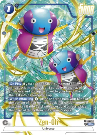 Zen-Oh (Alternative Art) FB09-031 — Dual Evolution (FB09)