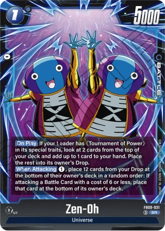 Zen-Oh  FB09-031 — Dual Evolution (FB09)