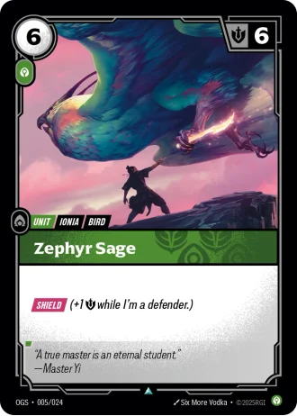 Zephyr Sage #005/024 — Proving Grounds