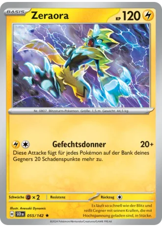 Zeraora #055/142 — Stellarkrone