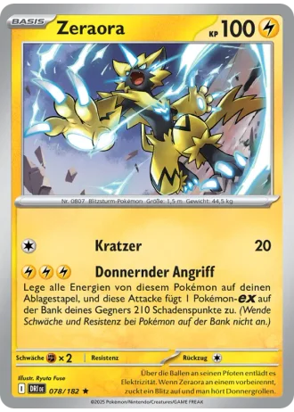 Zeraora #078/182 — Ewige Rivalen
