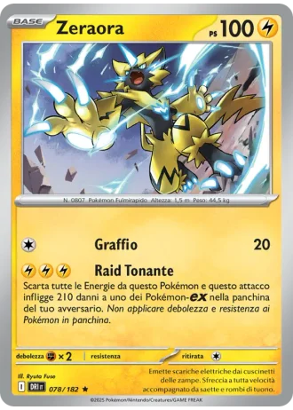 Zeraora #078/182 — Rivali Predestinati