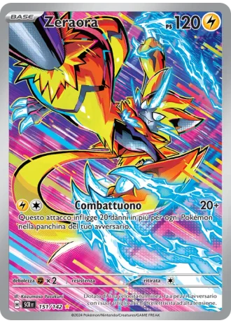 Zeraora #151/142 — Corona Astrale