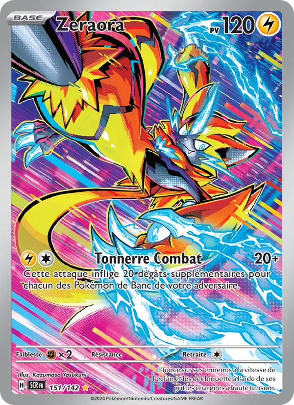 Zeraora #151 — Couronne Stellaire