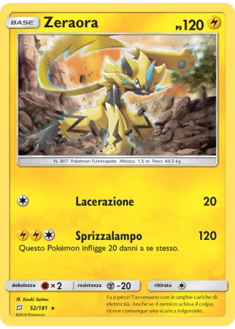 Zeraora #52 — Gioco di Squadra