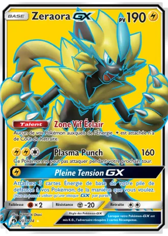 Zeraora GX #201/214 — Tonnerre Perdu