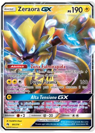 Zeraora GX #86 — Tuoni Perduti