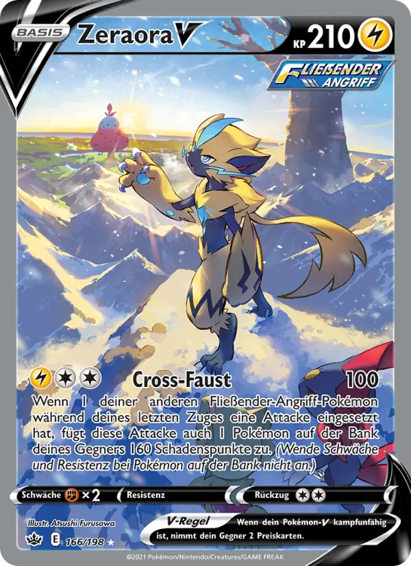 Zeraora V #166 — Schaurige Herrschaft