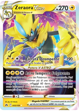 Zeraora V ASTRO #055/159 — Zenit Regale