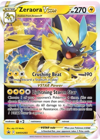 Zeraora VSTAR SWSH265 — Sword & Shield Promos
