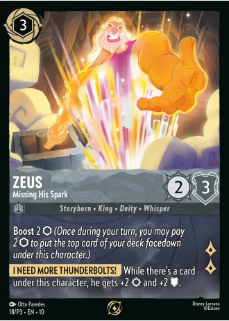 Zeus - Missing His Spark #18/204 — Whispers in the Well