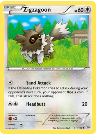 Zigzagoon #111 — Primal Clash