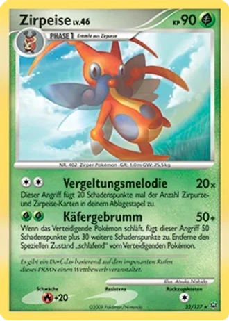 Zirpeise #32/127 — Platin
