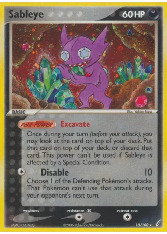 Zobiris #10 — EX Crystal Guardians