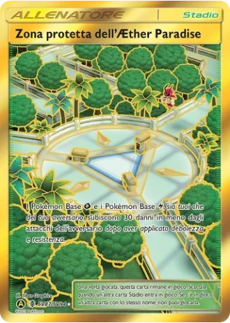 Zona protetta dell'Æther Paradise SV87/94 — Tesoro Cromatico (Destino Sfuggente)