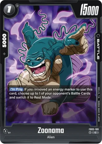 Zoonama  FB03-109 — Raging Roar (FB03)