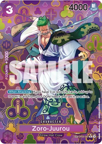 Zoro-Juurou (OP05-067) (Special Rare) — Emperors in the New World (OP09)