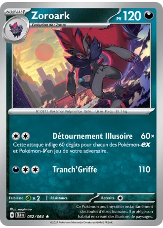 Zoroark #032/64 — Fable Nébuleuse