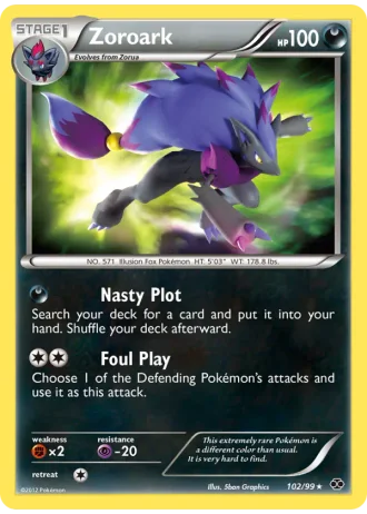 Zoroark #102 — Next Destinies