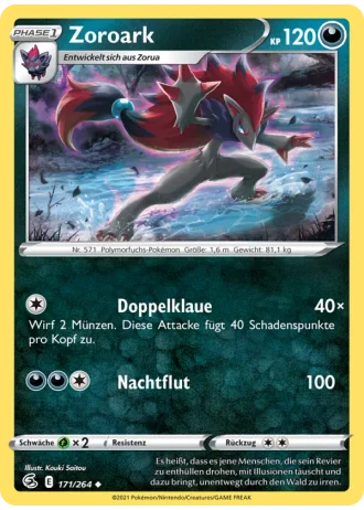 Zoroark #171/264 — Fusionsangriff