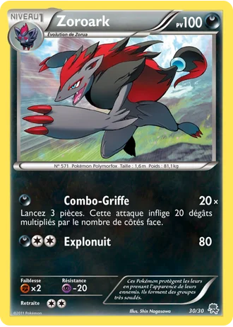 Zoroark #30 — BW Kit du dresseur (Zoroark)