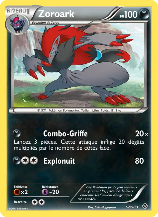 Zoroark #67 — Pouvoirs Émergents