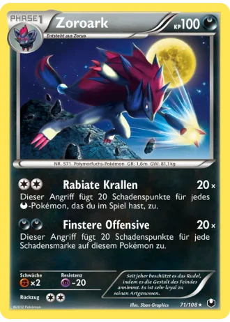 Zoroark #71 — Erforscher der Finsternis