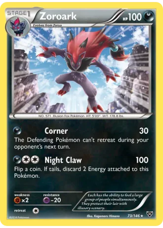 Zoroark #73/146 — XY