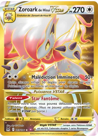 Zoroark de Hisui VSTAR #213/196 — Origine Perdue