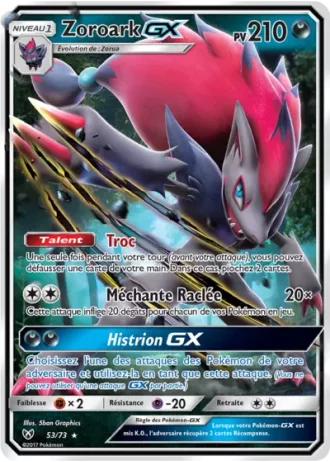 Zoroark GX #53/73 — Légendes Brillantes