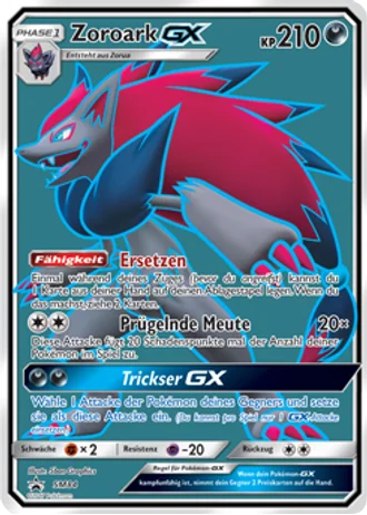 Zoroark GX SM84 — Sonne & Mond Promos