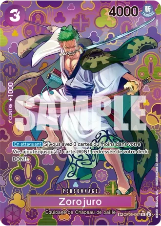 Zorojuro (OP05-067) (Special Rare) — Les Nouveaux Empereurs (OP09)