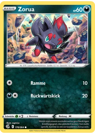 Zorua #170/264 — Fusionsangriff