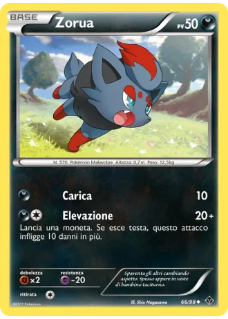 Zorua #66/98 — Nuove Forze