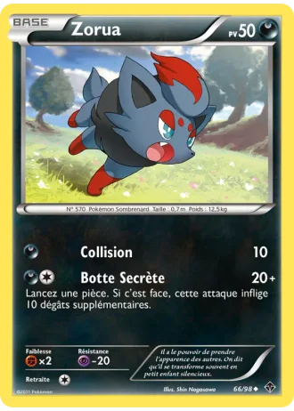 Zorua #66 — Pouvoirs Émergents