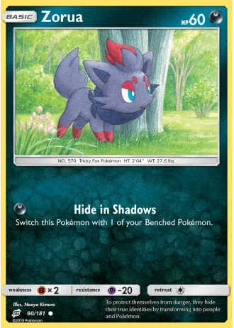 Zorua #90 — Team Up