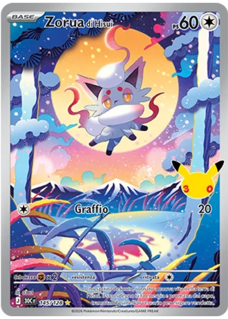 Zorua di Hisui #145 — 30° Anniversario