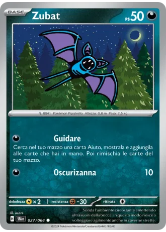 Zubat #027/64 — Segreto Fiabesco
