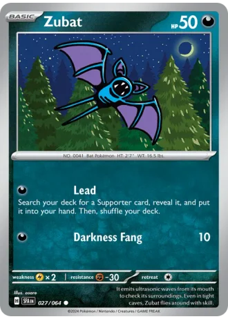 Zubat #027 — Shrouded Fable