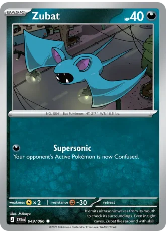 Zubat #049/86 — Chaos Rising