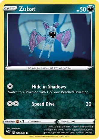 Zubat #089/163 — Trick or Trade 2022