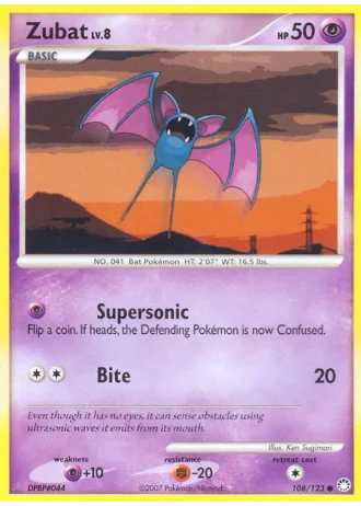 Zubat #108 — Mysterious Treasures