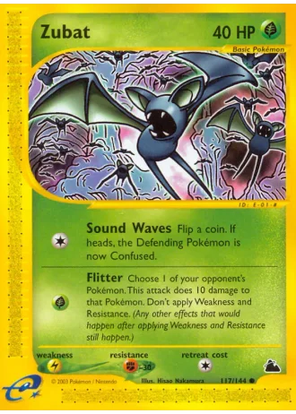 Zubat #117 — Skyridge